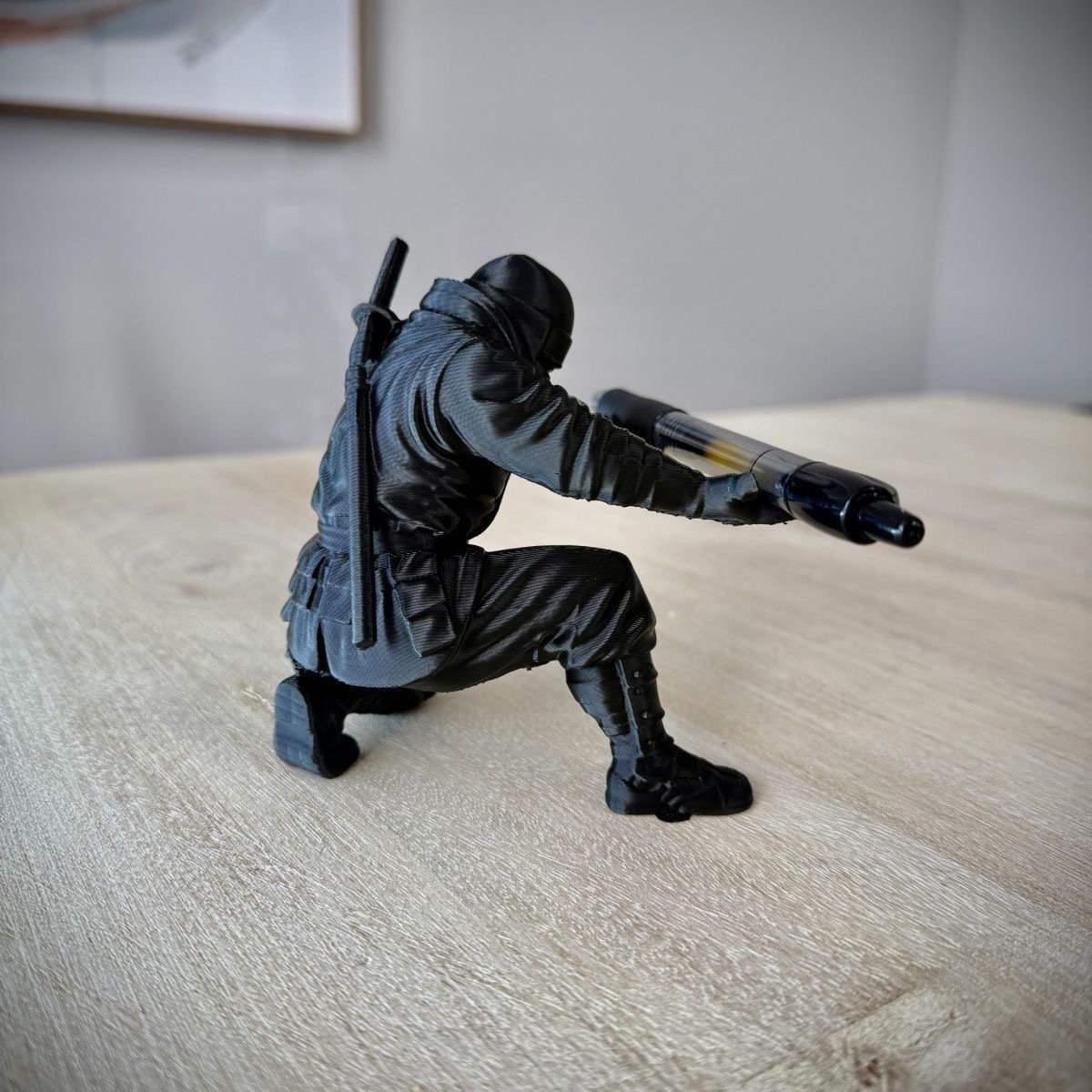 🔥This Week Promotion! ⚔️3D Printed Samurai Pen Holder Desk Organizer
