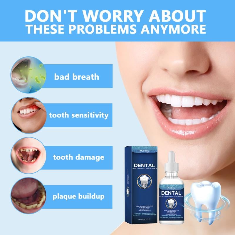 🔥Flash Sale🔥Fluoride-Free Hydroxyapatite Tooth Armor Drops