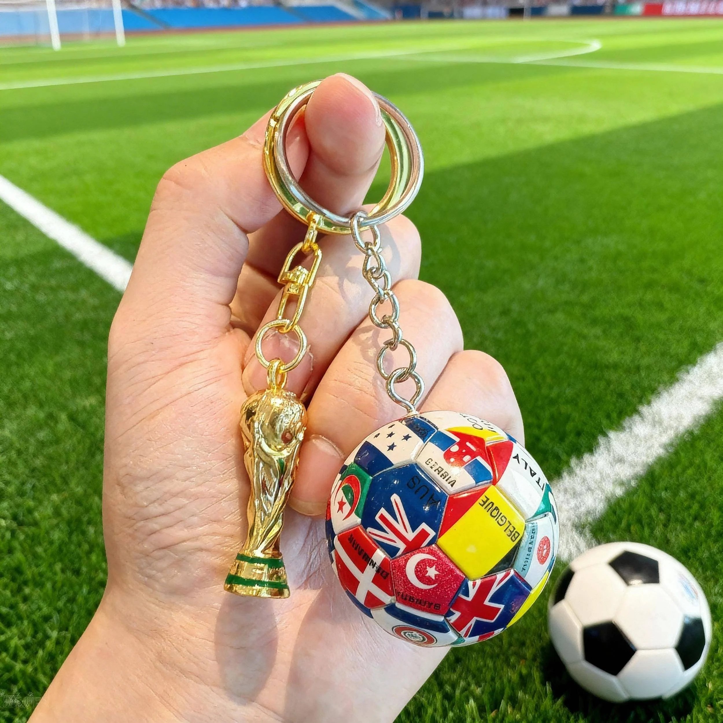 🎉Last Day 49% OFF⚽🏆 FIFA Trophy & Ball Keychain