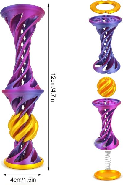 🔥LAST DAY 50% OFF🎯Magical Spiral Launch Ball The New Fun of Fidget!😍✨