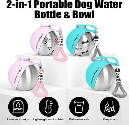 🐶Portable Dog Water Bottle-Lightweight, Foldable, and Easy to Carry💧🥰