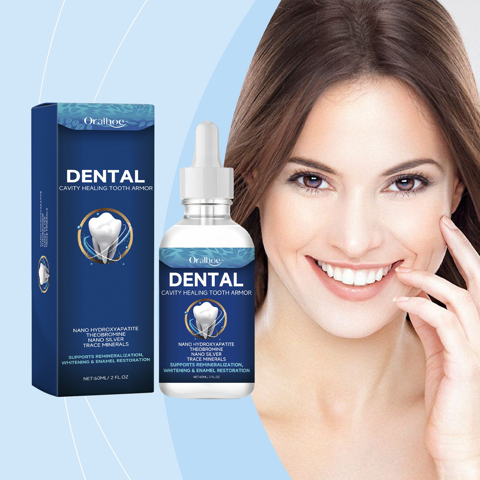 🔥Flash Sale🔥Fluoride-Free Hydroxyapatite Tooth Armor Drops