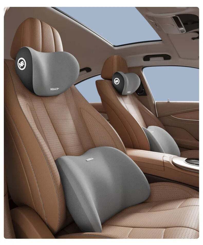 49% OFF ✨Hot Sale 🎁 Car Headrest & Lumbar Support Cushion🚗