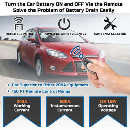 Remote Car Power Control | Battery Protection & Added Security