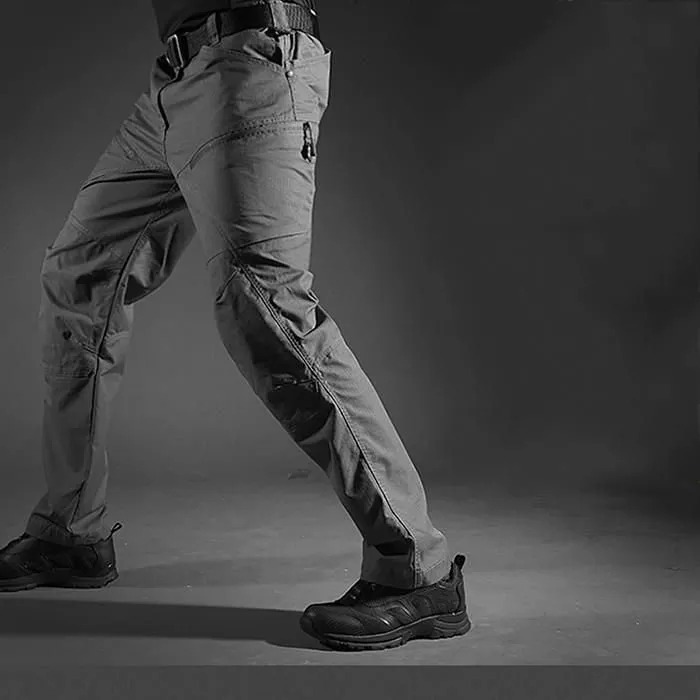 ✨Sale Ends Today 50% OFF-Multifunctional Waterproof Ripstop Pants With 8 Pockets, Elastic Waistband-Unisex Stretch Fit