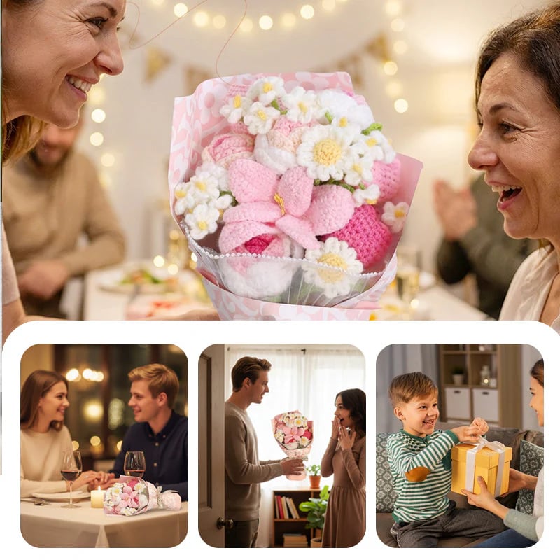 🔥2026 New Arrivals: 49% Off for a Limited Time🔥Handmade Crochet Flower Bouquet