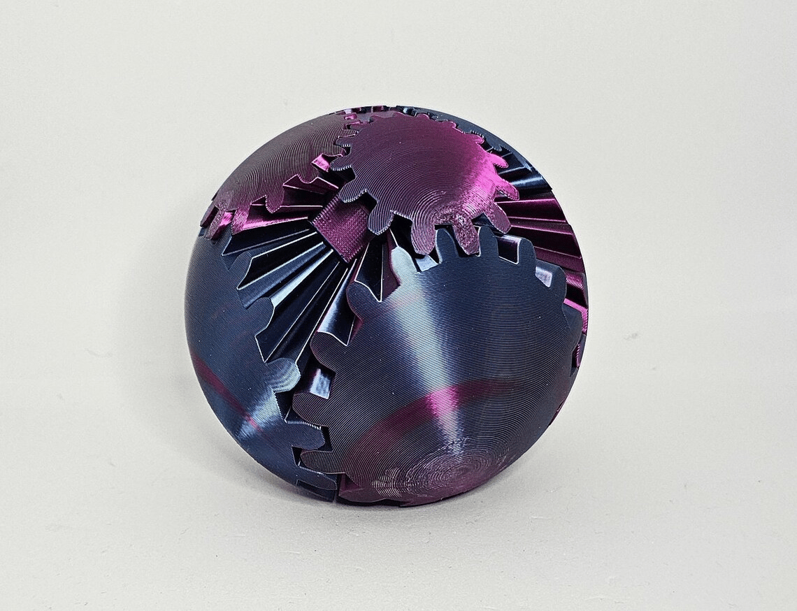 🔥2025 Newly Upgraded GearSphere - The Steampunk Whirling Wonder Fidget (Gear Ball)🔥