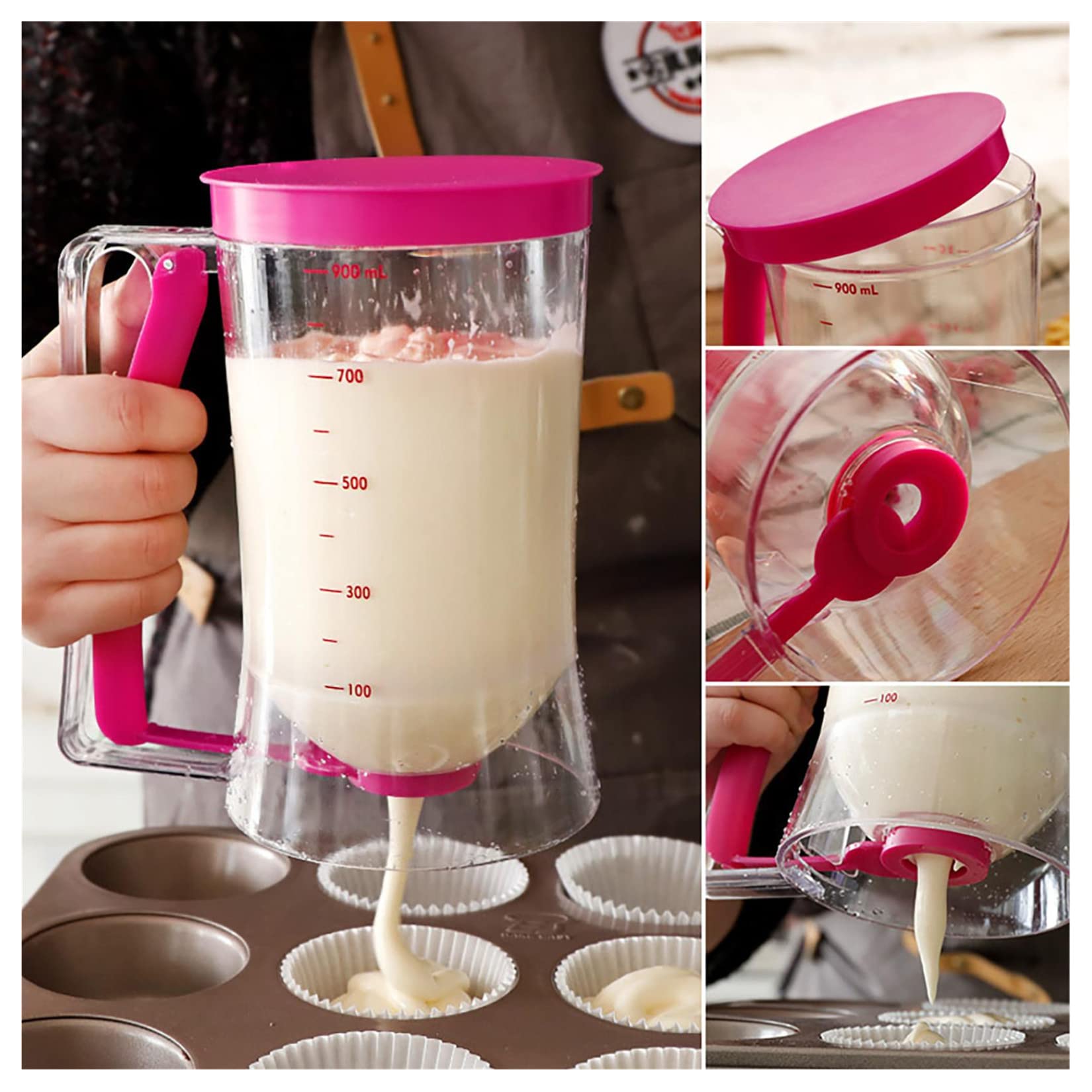 🧁Batter Cupcake Pancake Cake Separator Dispenser Tool⭐🍰