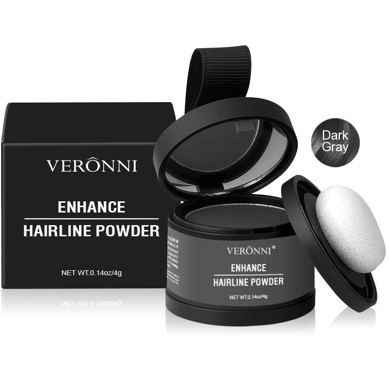 VERONNI Hairline Powder - Instant Root Touch-Up & Scalp Coverage