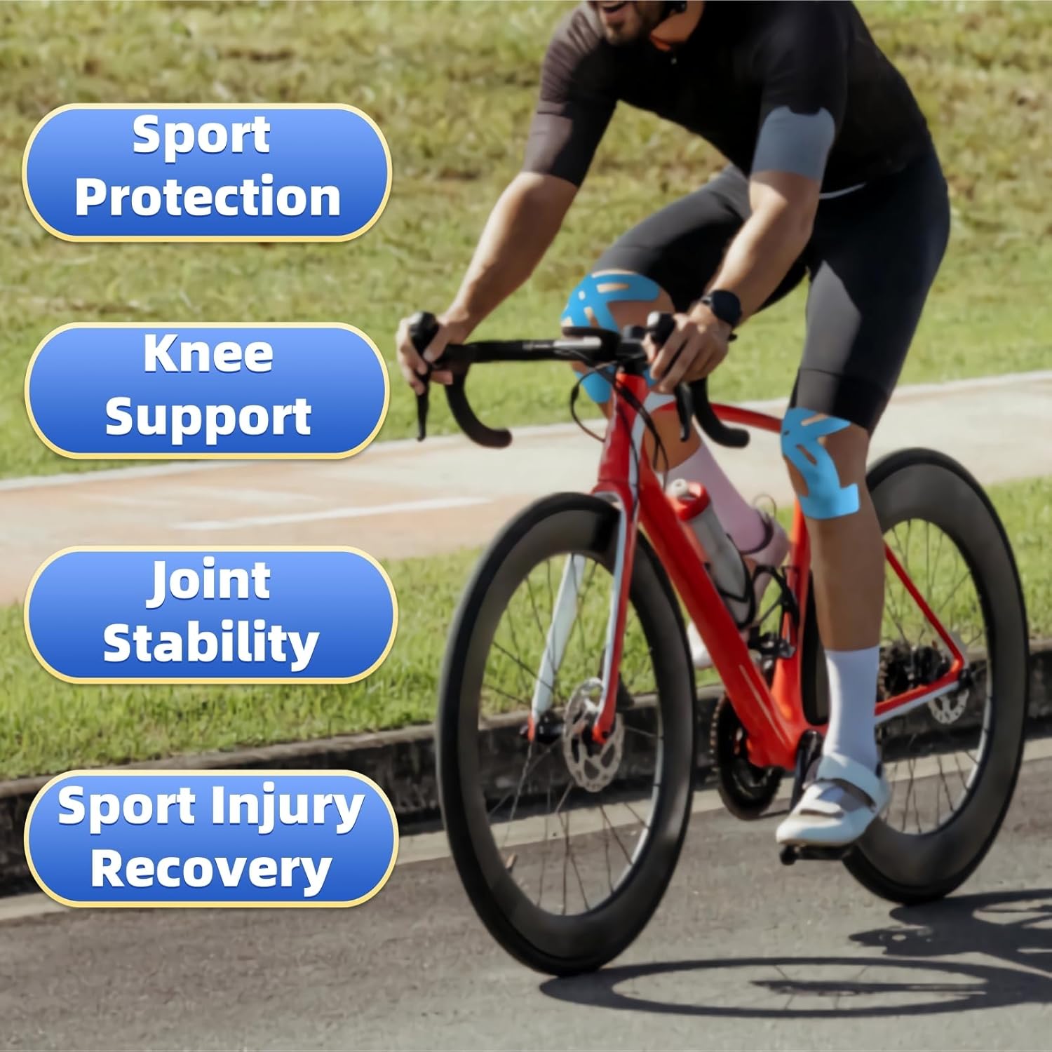 📢New Exclusive Flash Sale 49% OFF🔥Precut Kinesiology Tape For Knees