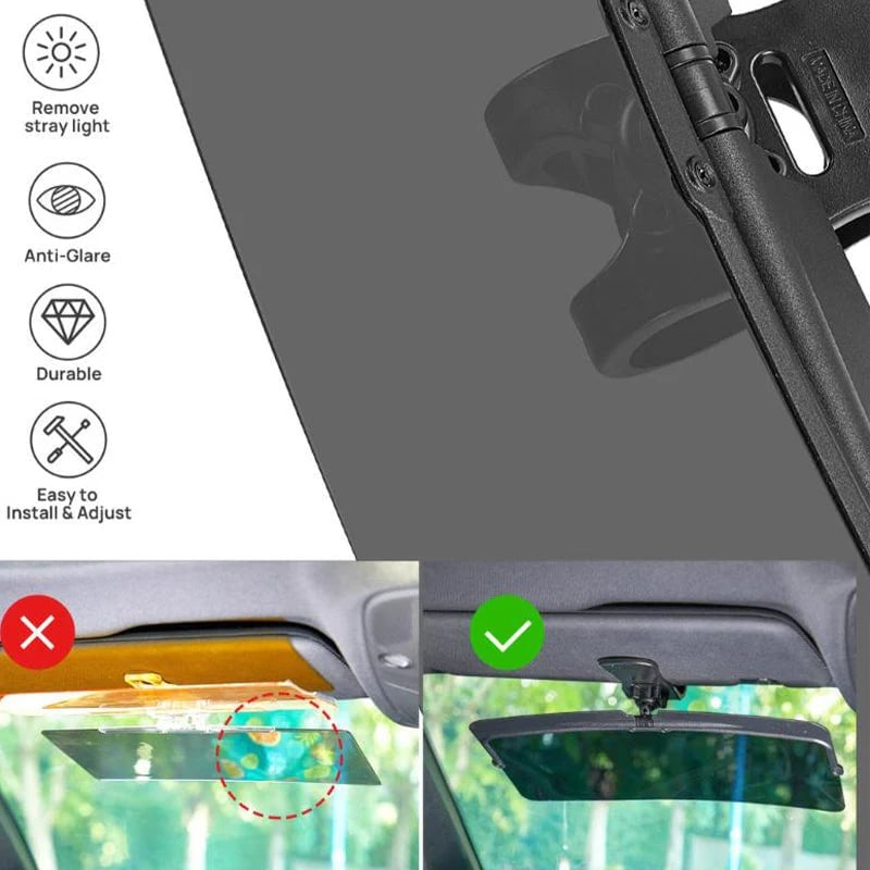 🔥Hot Sale🔥Car Sun Visor With Polarized Glare Protection