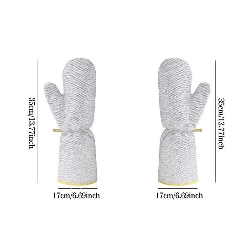 🔥2026 Best-Sellers-Waterproof Oil-Resistant Heat-Resistant Steel Wire Dishwashing Gloves