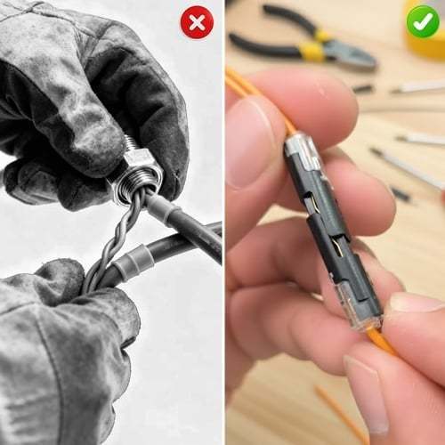 🔥Last Day 49% OFF⏰ Wire Nut Killer:  Double-Wire Push-In Connector