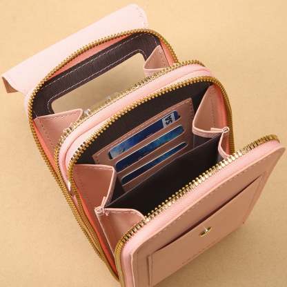 Women's Touch Screen Mobile Phone Messenger Bag