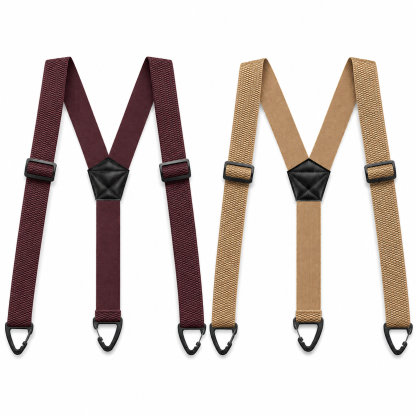 ⏰Men's X-Back Suspenders with Hook Clips
