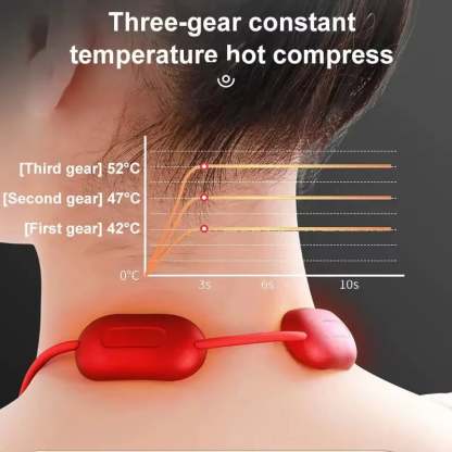 🎁Last Day 49% OFF  Mini portable neck Massager - Intelligent hanging cervical massage