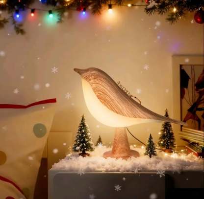 🔥ON SALE🔥Small Bird Touch Lamp🐦Dimmable and Cordless Bird Night Light✨