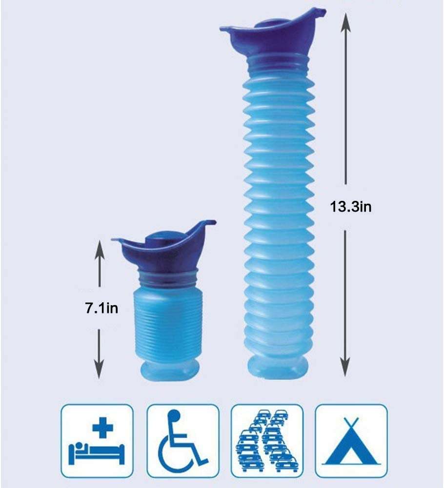 Expandable Portable Emergency Urinal & Female Urination Device Set