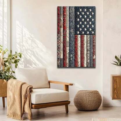 Beginner-Friendly!💎🇺🇸 American Flag DIY 5D Diamond Painting Kit❤(✨Buy 2 Free Shipping)