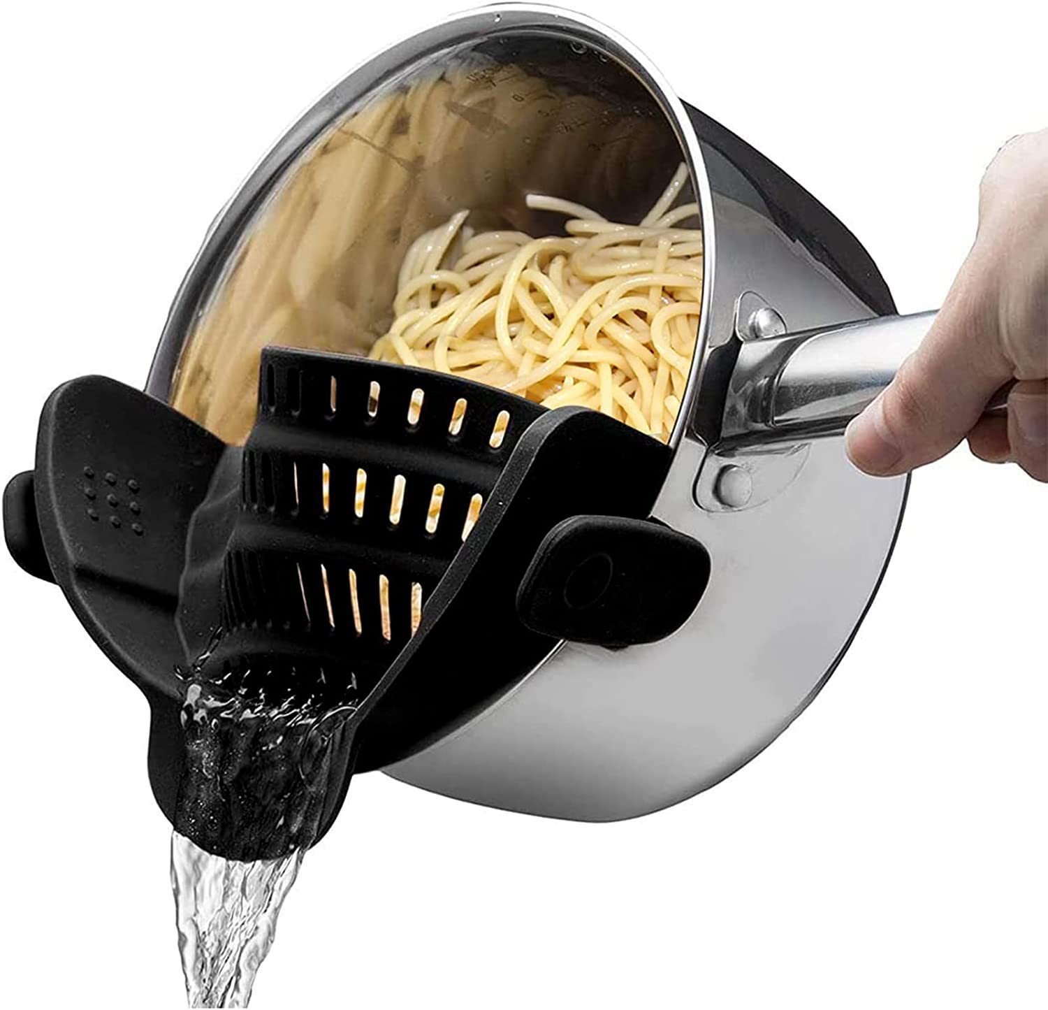 🔥LAST DAY 50% OFF🌟 High-Quality Silicone Material🔥Silicone Clip-On Colander