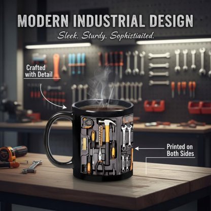 Last Day 49% Off🔥——Mechanic’s Toolbox Ceramic Coffee Mug