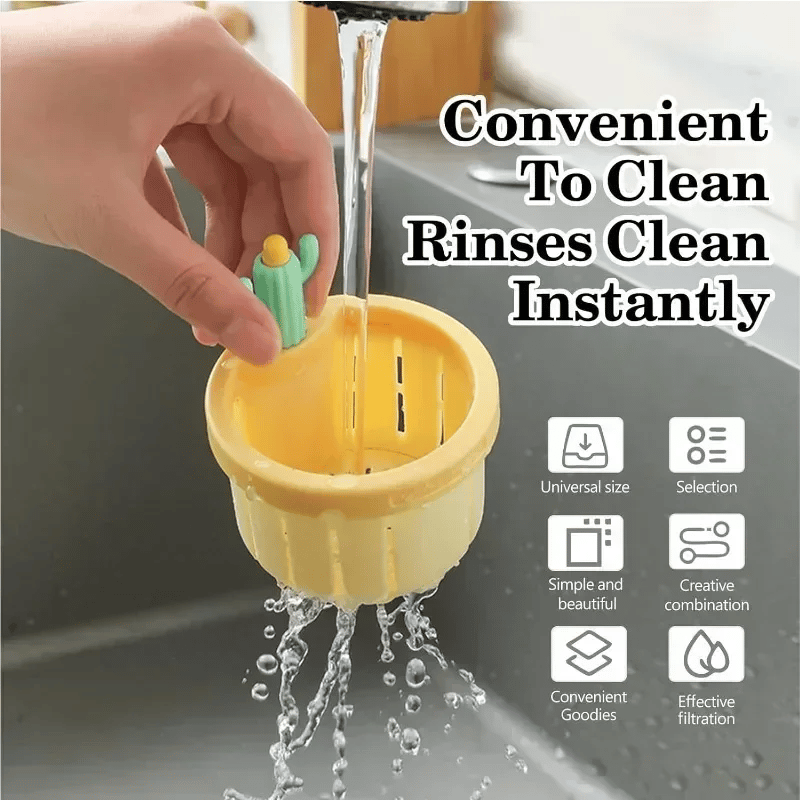 Cactus Kitchen Sink Drain Strainer🌵