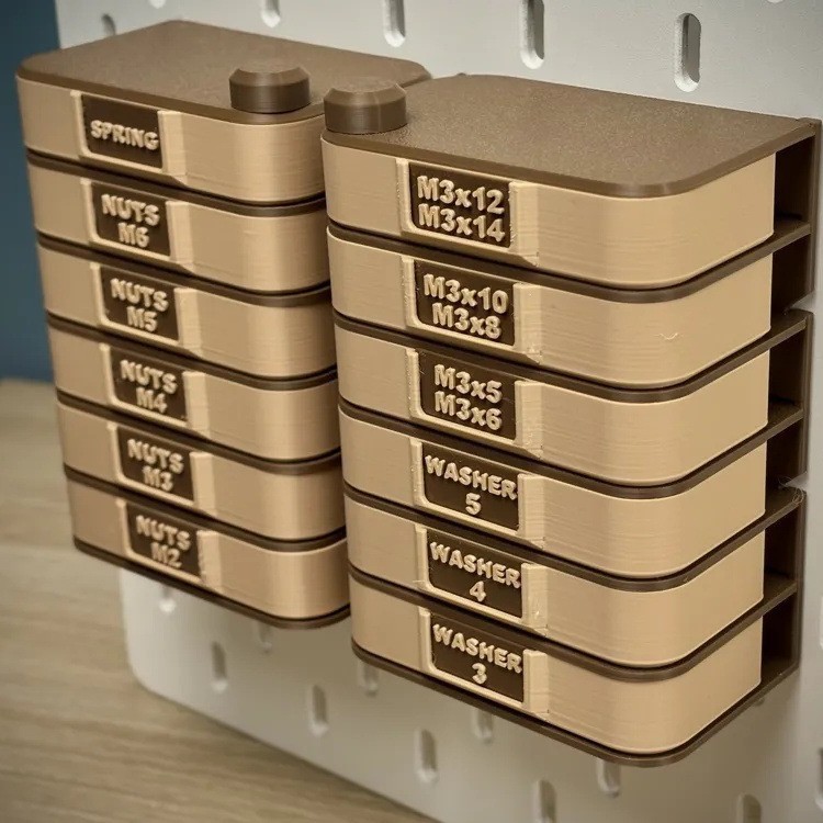 🔥Hot Sale🔥—360° Rotating Modular Parts Storage Tower 🛠️