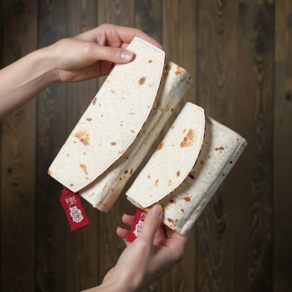 🔥LAST DAY 49% OFF - The Burrito Wallet – Your All-in-One Style & Storage Wrap! 🌯✨