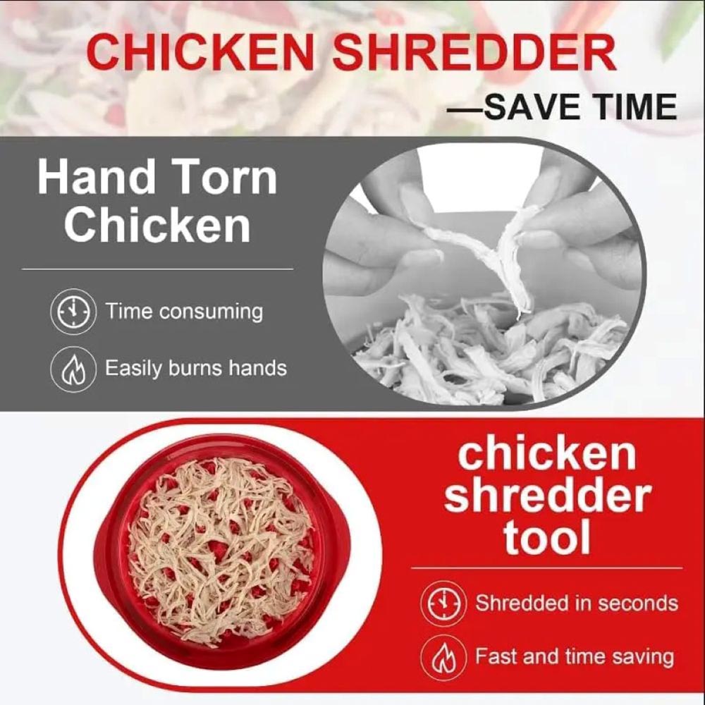 🔥Last Day 49% OFF🔥🎉Large Chicken Shredder - Meat Shredder Machine