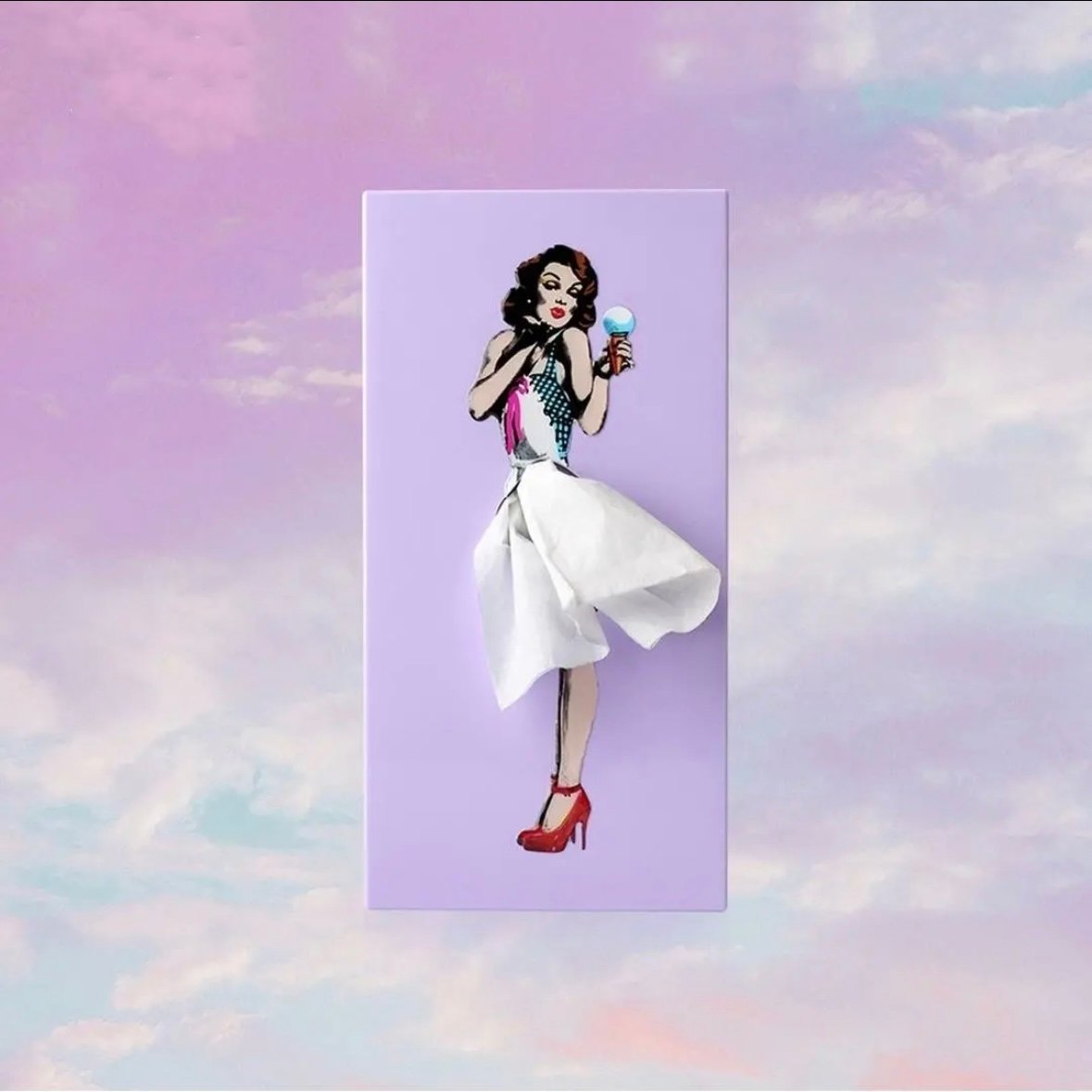 🔥LAST DAY 49% OFF🎁-Cute Flying Skirt Tissue Box ✨