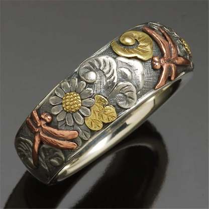🔥Limited Edition - Vintage Sunflower Ring