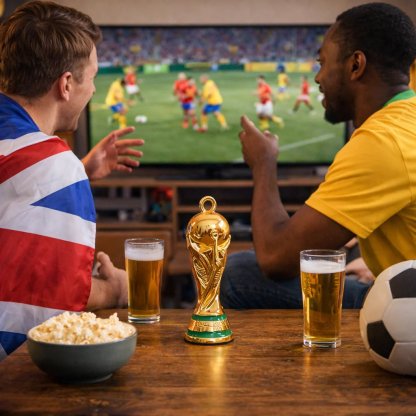 🎉Last Day 49% OFF⚽🏆 FIFA Trophy & Ball Keychain