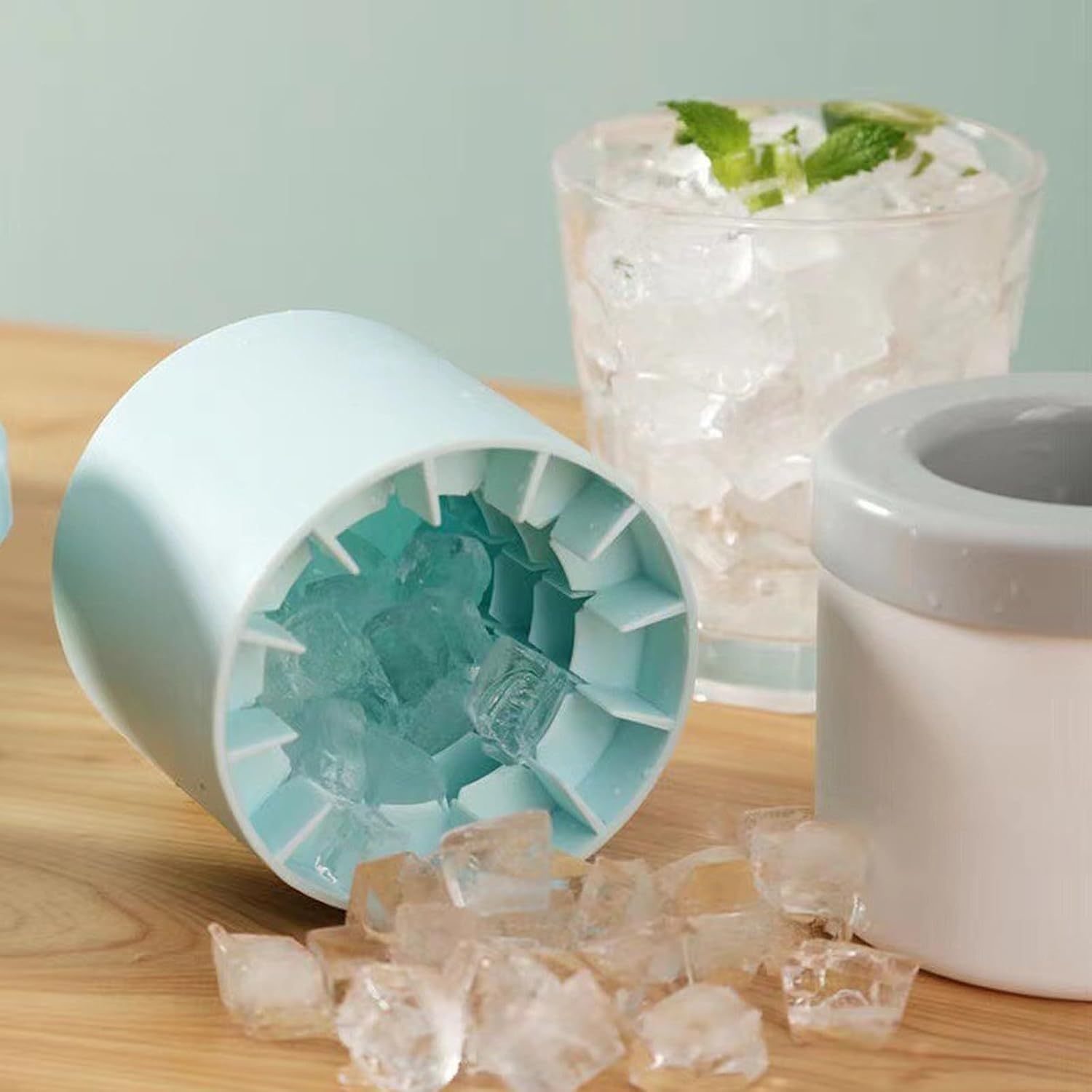 🔥Limited Time 49% Off✨Quick Freezing Silicone Ice Cube Mold ❄️