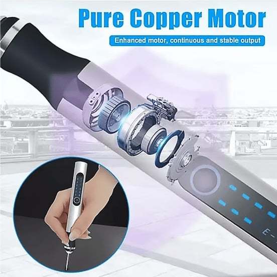 ⏰Last 4 hours Sale: Save 49%🔥Resparked Customizer Engraving Pen with 3 speed adjustment speeds✨