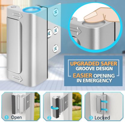 🔥Hot Sales 49% OFF - 2025 Updated Home Security Door Locks