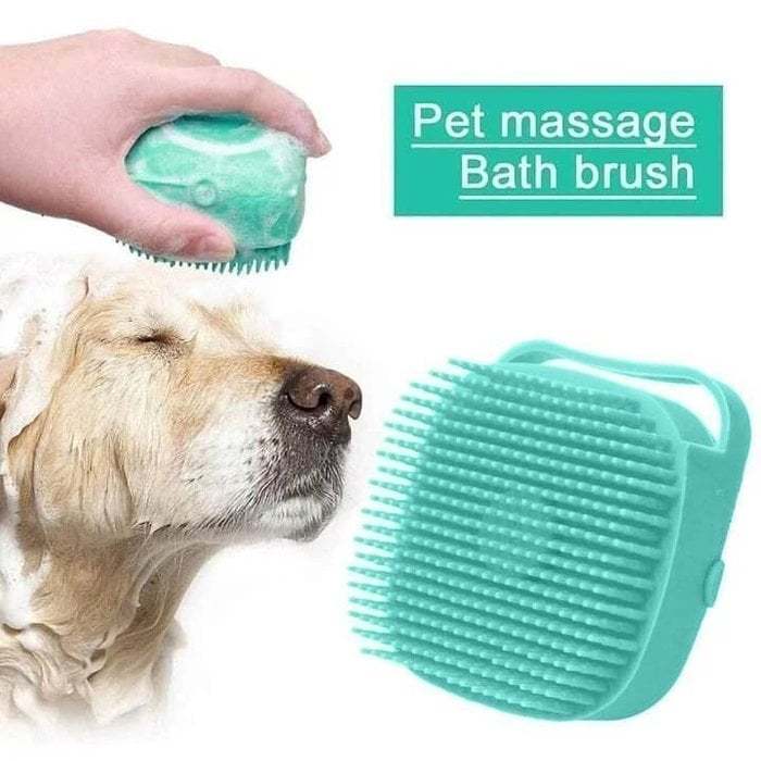 🧼🧼Bathroom 🐶Dog Cat🐱 Bath Brush Massage Gloves Soft Safety Silicone Comb Pet Accessories❤❤