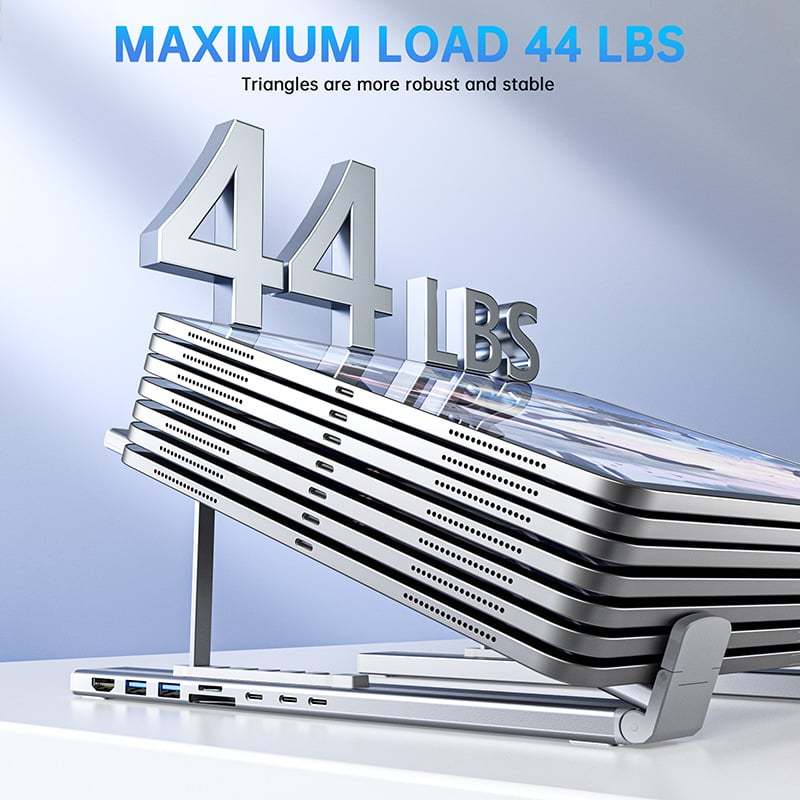 🏠💻 8-in-1 USB-C Laptop Stand,Best Gifts