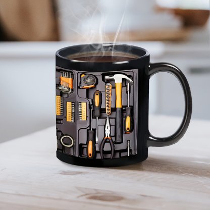 Last Day 49% Off🔥——Mechanic’s Toolbox Ceramic Coffee Mug