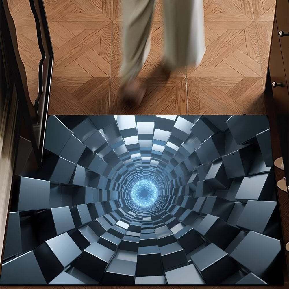 🔥Last Day 49% OFF - ✨Visual Illusion Endless Abyss Pattern HD Printed Non-Slip Doormat