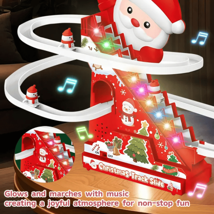 🎅Santa Electric Slide Climbing Toys for Automatic Stairs🛷