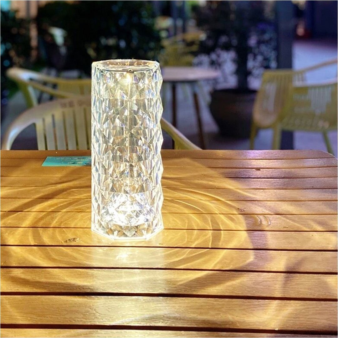🔥Last Day Sale 40% OFF🔥Touching Control Rose Crystal Lamp