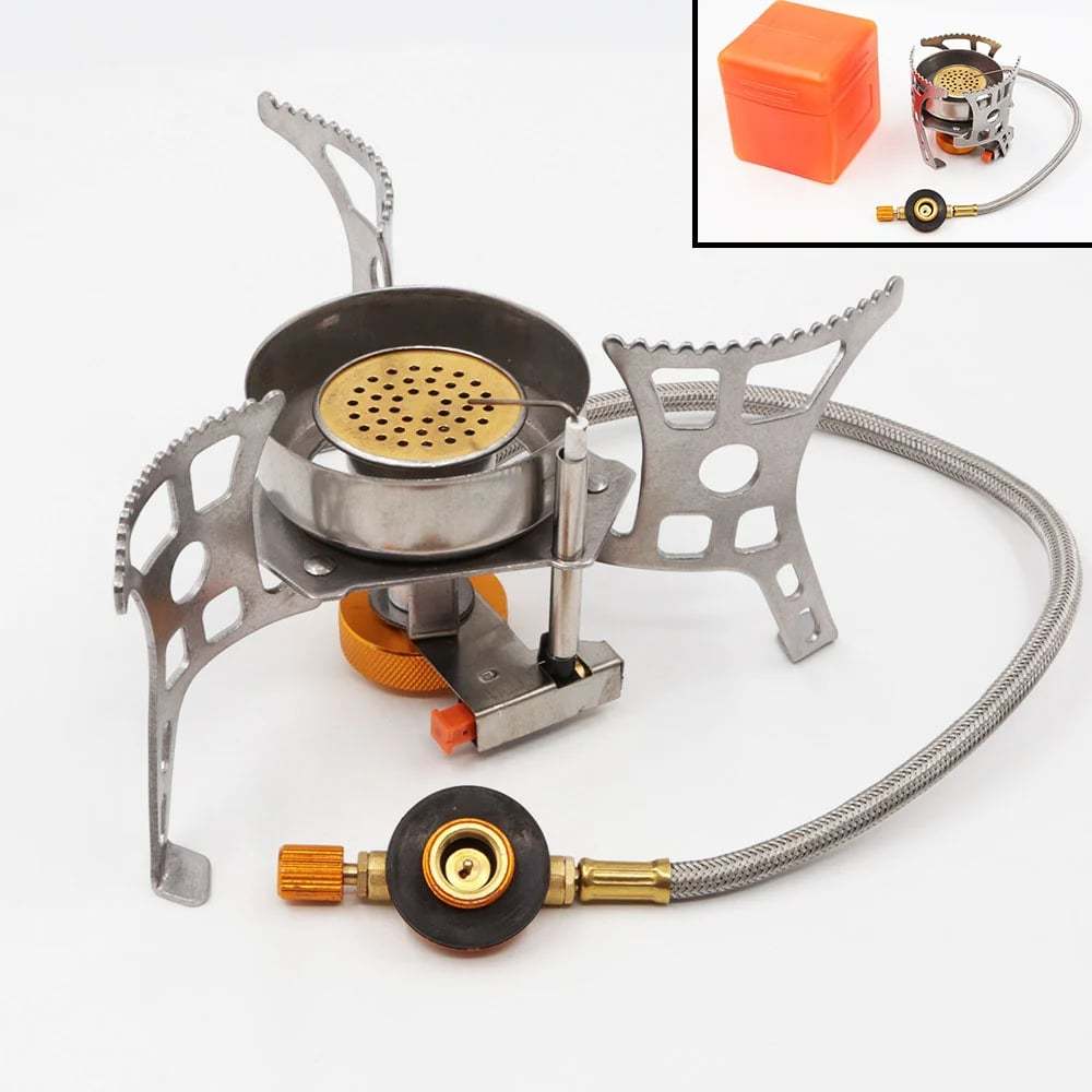 🔥HOT SALE PROMOTION - 49% OFF🔥Camping Outdoor Windproof Gas Burner
