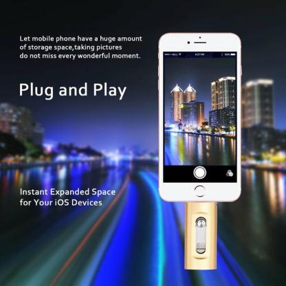 ⚡3 in 1 Flash Drive, Portable High Speed USB 3.0 Memory Storage⭐