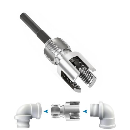 Last Day 49% OFF🔥Pipe Tapping and Threading Tool | Dual-Specification Compatible