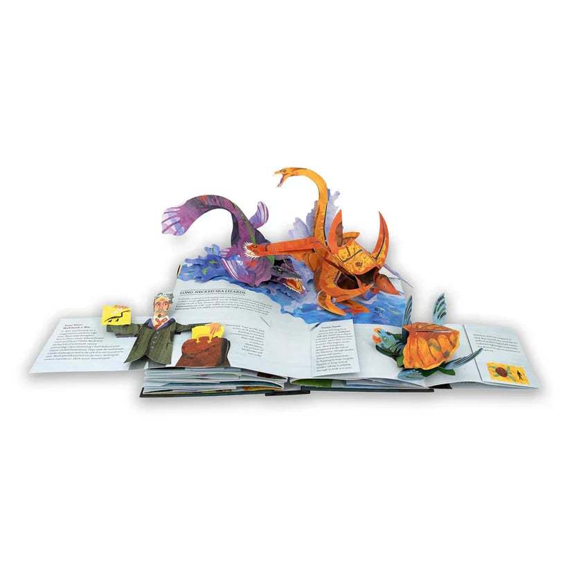 🦖3D Encyclopedia Prehistorica Series🦈Dinosaurs + Sharks & Sea Monsters —Pop-Up Book
