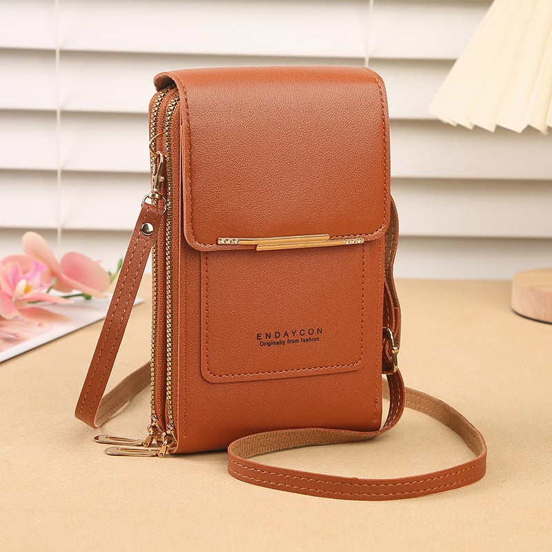 Women's Touch Screen Mobile Phone Messenger Bag