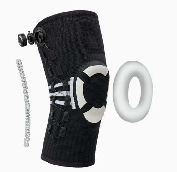 Knob-type knee brace