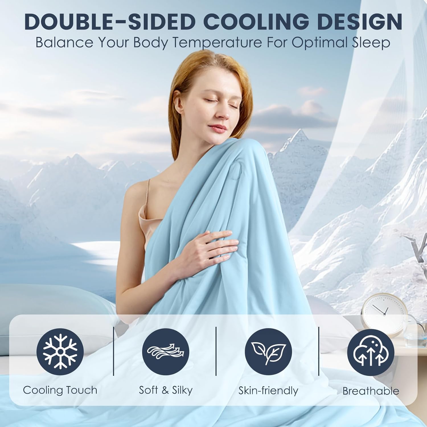 🔥Summer's Day Hot Sale 49% OFF🎁Cooling Comforter King