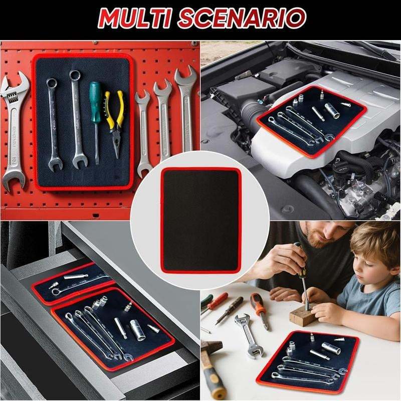 Scratchproof Magnetic Tool Mat & Holder