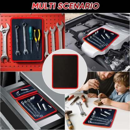 Scratchproof Magnetic Tool Mat & Holder